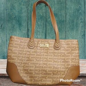 JUICY COUTURE BROWN PURSE